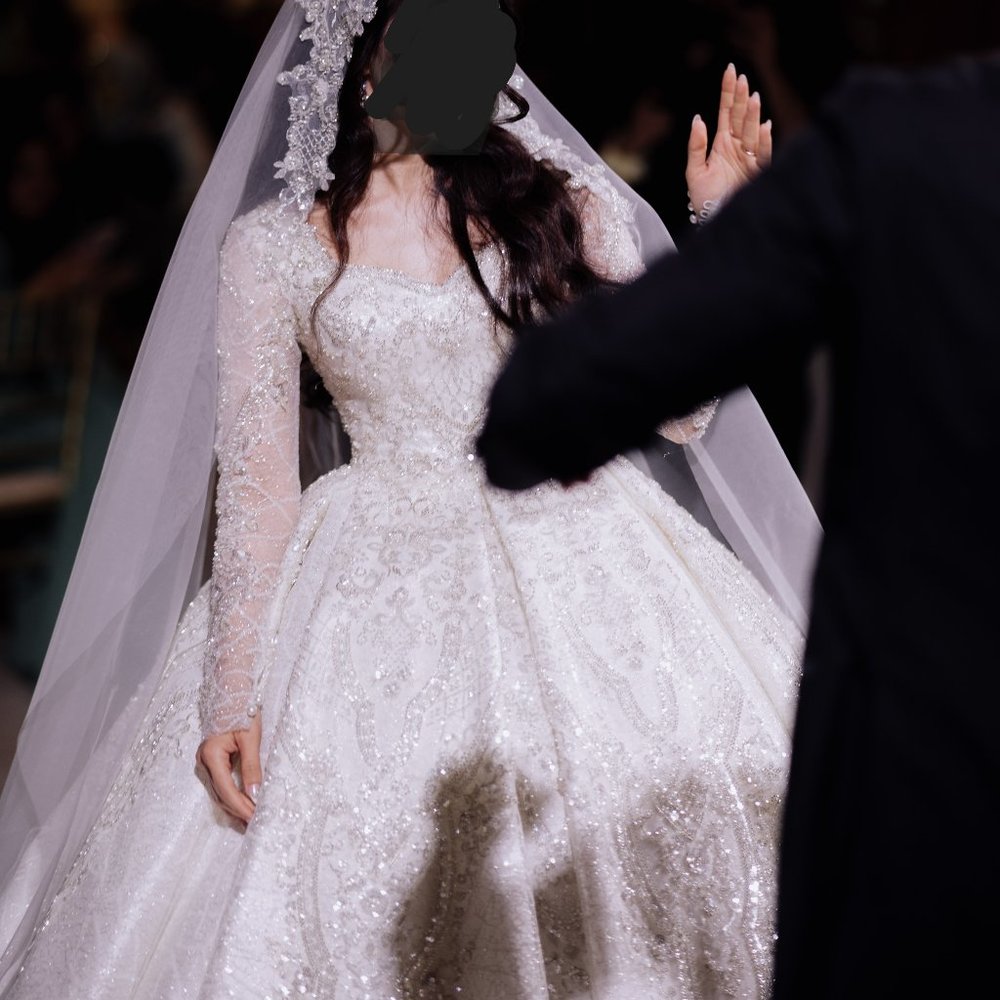 Glam Custom Made Wedding Gown